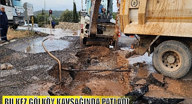 BU KEZ GÖLKÖY KAVŞAĞINDA PATLADI