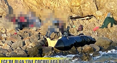 EGE’DE OLAN YİNE ÇOCUKLARA OLDU