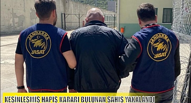 KESİNLEŞMİŞ HAPİS KARARI BULUNAN ŞAHIS YAKALANDI