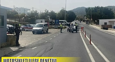 MOTOSİKLETLİLERE DENETİM 