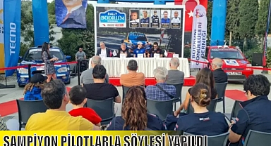 ŞAMPİYON PİLOTLARLA SÖYLEŞİ YAPILDI