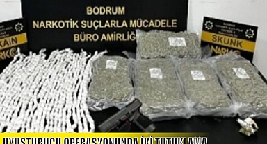 UYUŞTURUCU OPERASYONUNDA İKİ TUTUKLAMA