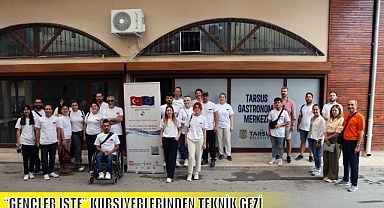 “GENÇLER İŞTE” KURSİYERLERİNDEN TEKNİK GEZİ 
