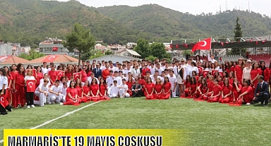 MARMARİS'TE 19 MAYIS COŞKUSU