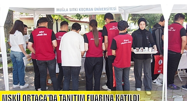 MSKÜ ORTACA'DA TANITIM FUARINA KATILDI