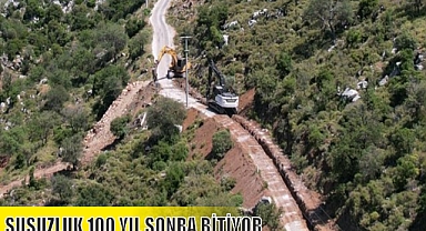 SUSUZLUK 100 YIL SONRA BİTİYOR