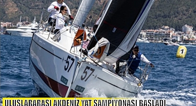 ULUSLARARASI AKDENİZ YAT ŞAMPİYONASI BAŞLADI