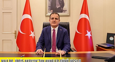 VALİ DR. İDRİS AKBIYIK'TAN ANNELER GÜNÜ MESAJI