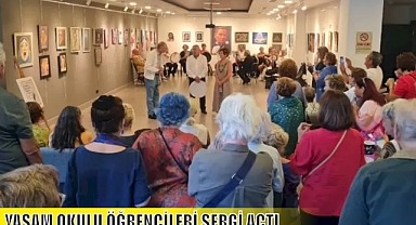 YAŞAM OKULU ÖĞRENCİLERİ SERGİ AÇTI