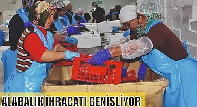 ALABALIK İHRACATI GENİŞLİYOR
