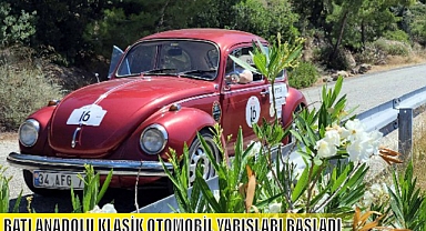 BATI ANADOLU KLASİK OTOMOBİL YARIŞLARI BAŞLADI