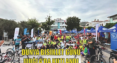 DÜNYA BİSİKLET GÜNÜ MUĞLA’DA KUTLANDI