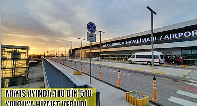 MAYIS AYINDA 410 BİN 518 YOLCUYA HİZMET VERİLDİ