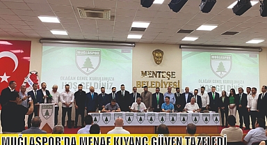 MUĞLASPOR'DA MENAF KIYANÇ GÜVEN TAZELEDİ