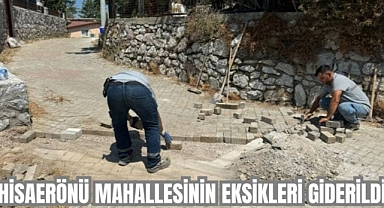Hisarönü Mahallesinin Eksikleri Giderildi