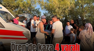 Ören’de kaza 4 yaralı