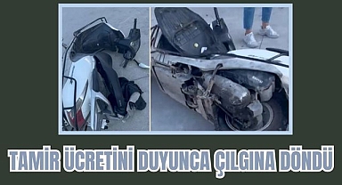 Tamir Ücretini Duyunca Çılgına Döndü