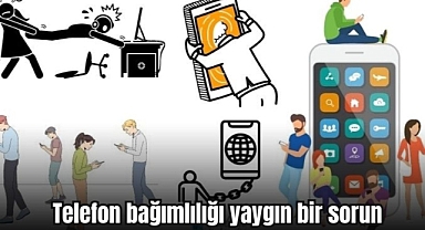 Telefon bağımlılığı yaygın bir sorun
