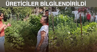 ÜRETİCİLER BİLGİLENDİRİLDİ