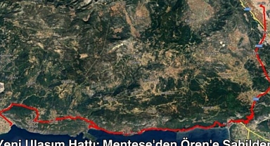 Yeni Ulaşım Hattı: Menteşe'den Ören'e Sahilden