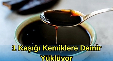 1 Kaşığı Kemiklere Demir Yüklüyor 