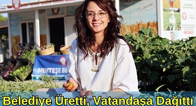 Belediye Üretti, Vatandaşa Dağıttı