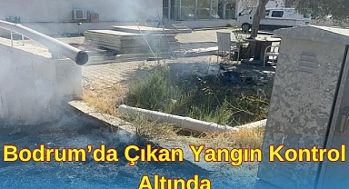 Bodrum’da Çıkan Yangın Kontrol Altında