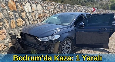 Bodrum’da Kaza: 1 Yaralı