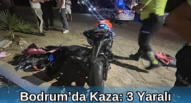 Bodrum’da Kaza: 3 Yaralı