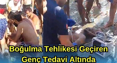 Boğulma Tehlikesi Geçiren Genç Tedavi Altında