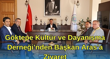 Göktepe Kültür ve Dayanışma Derneği'nden Başkan Aras’a Ziyaret