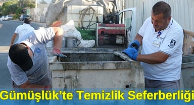 Gümüşlük’te Temizlik Seferberliği