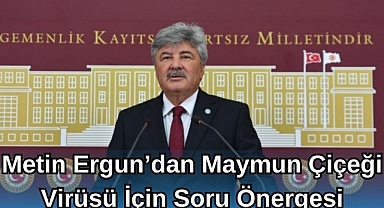 Metin Ergun'dan Maymun Çiçeği Virüsü İçin Soru Önergesi