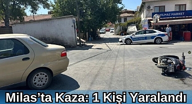 Milas’ta Kaza: 1 Kişi Yaralandı