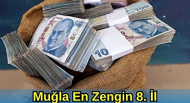 Muğla En Zengin 8. İl