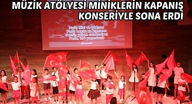 Müzik Atölyesi Miniklerin Kapanış Konseriyle Sona Erdi