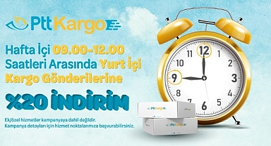 PTT AŞ’DEN İNDİRİMLİ SAATLER KAMPANYASI