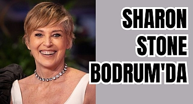 Sharon Stone Bodrum'da