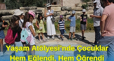 Yaşam Atölyesi'nde Çocuklar Hem Eğlendi, Hem Öğrendi