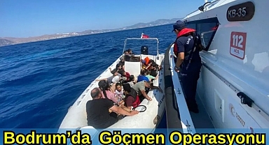 Bodrum’da Göçmen Operasyonu