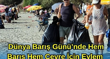 Dünya Barış Günü’nde Hem Barış Hem Çevre İçin Eylem