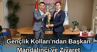  Gençlik Kolları’ndan Başkan Mandalinci’ye Ziyaret