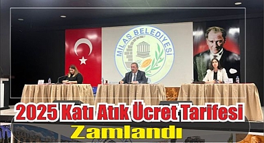 2025 Katı Atık Ücret Tarifesi Zamlandı