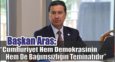 Başkan Aras: 