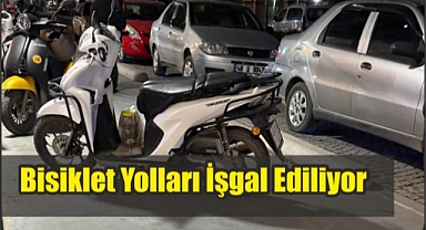 Bisiklet Yolları İşgal Ediliyor