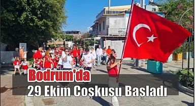Bodrum’da 29 Ekim Coşkusu Başladı