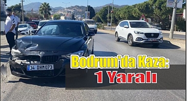 Bodrum’da Kaza: 1 Yaralı