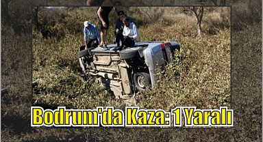 Bodrum’da Kaza: 1 Yaralı