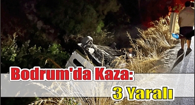 Bodrum’da Kaza: 3 Yaralı