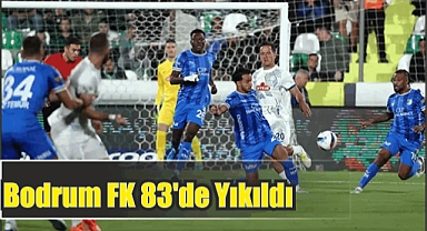 Bodrum FK 83’de Yıkıldı